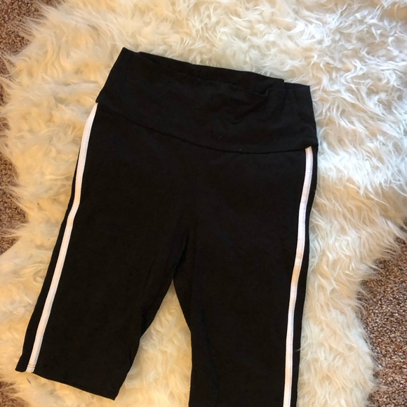 Bozzolo Pants - Black biker shorts size large never worn
